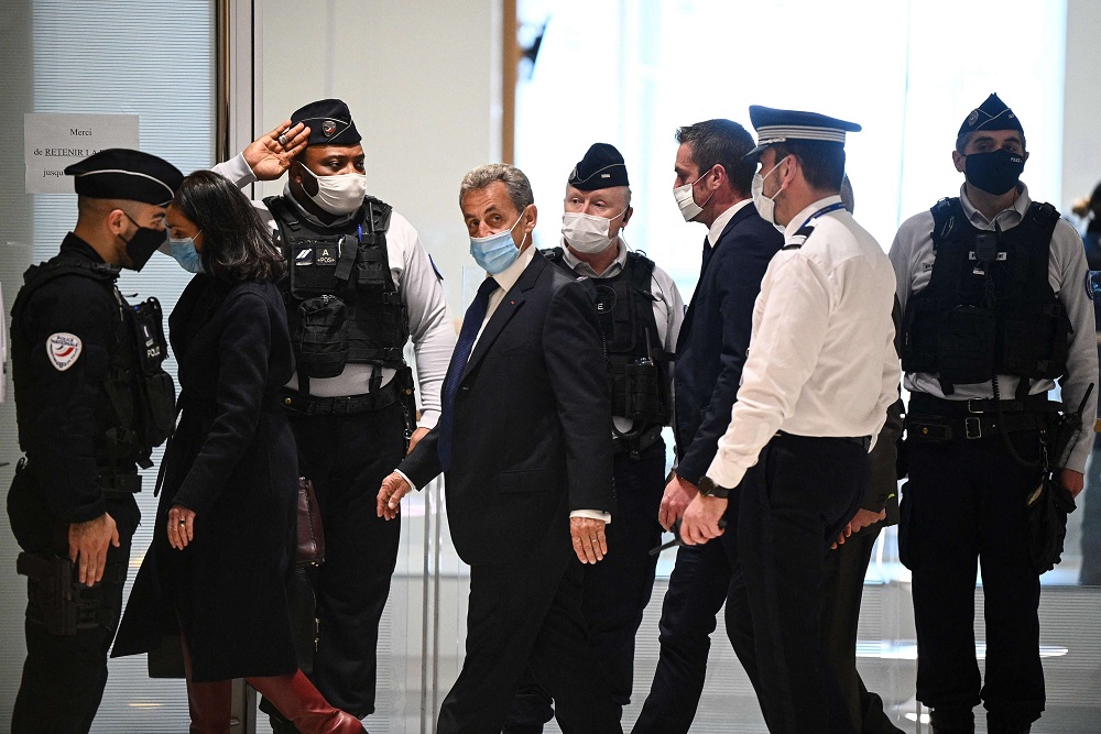 محاكمة الرئيس الفرنسي الاسبق نيكولا ساركوزي