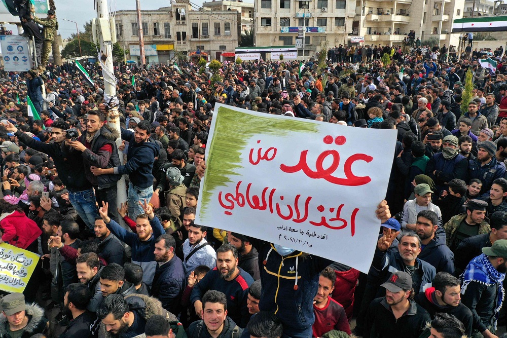 'ثوار' سوريا يشعرون بأن العالم خذلهم بعد عشر سنوات من اندلاع 'الثورة' السورية