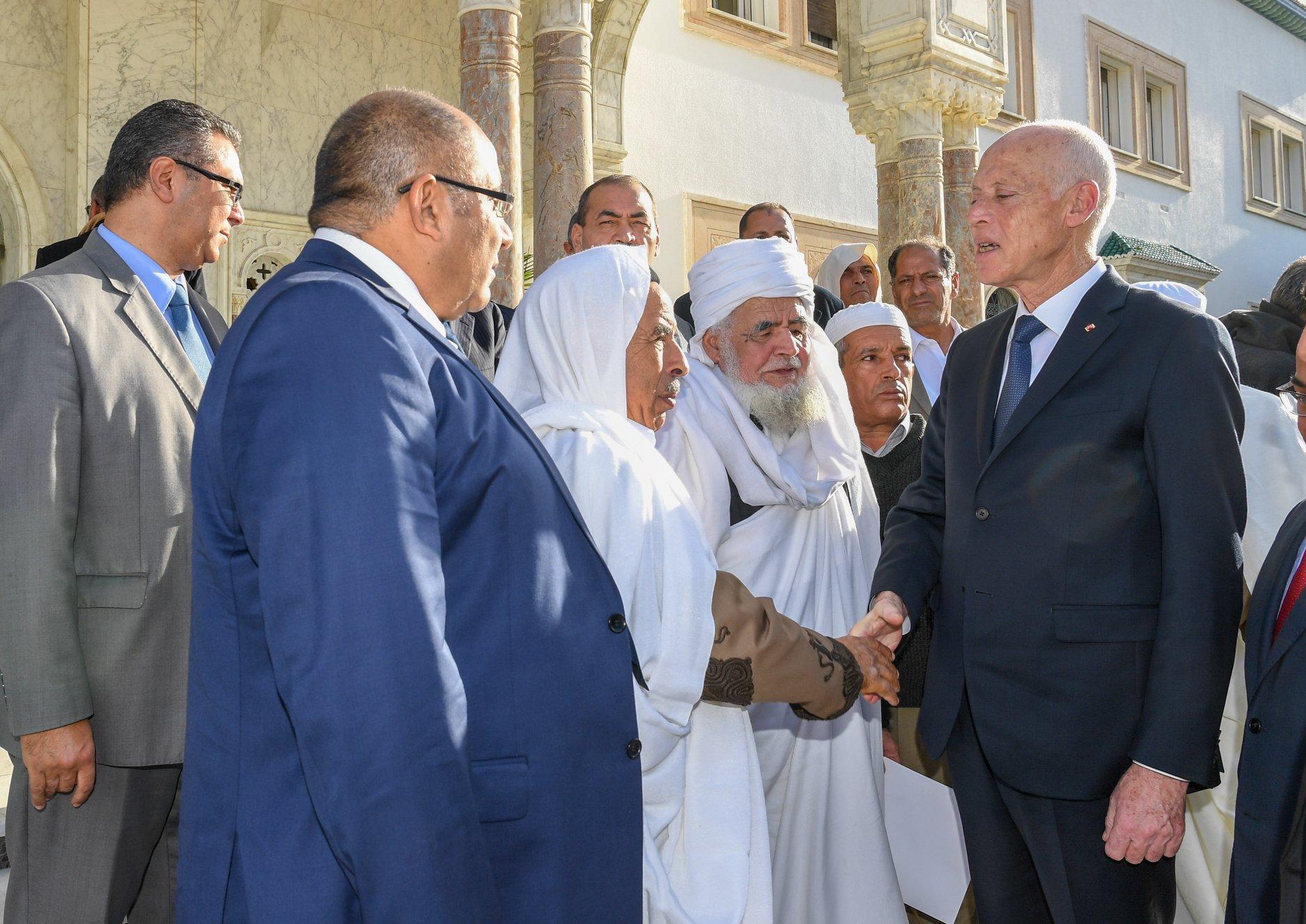 الرئيس التونسي قيس سعيد