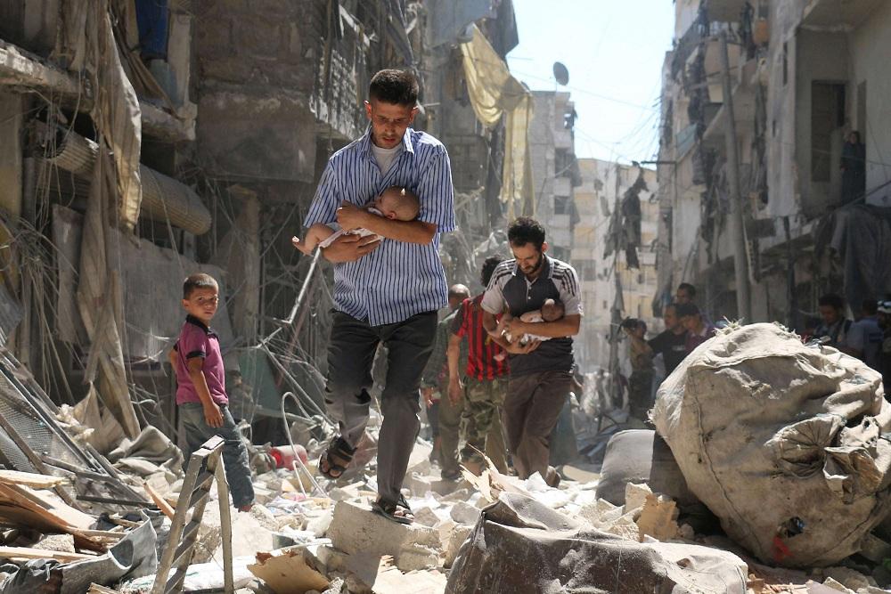 الامم المتحدة تحذر من ازمة انسانية في سوريا بسبب نقص المساعدات 