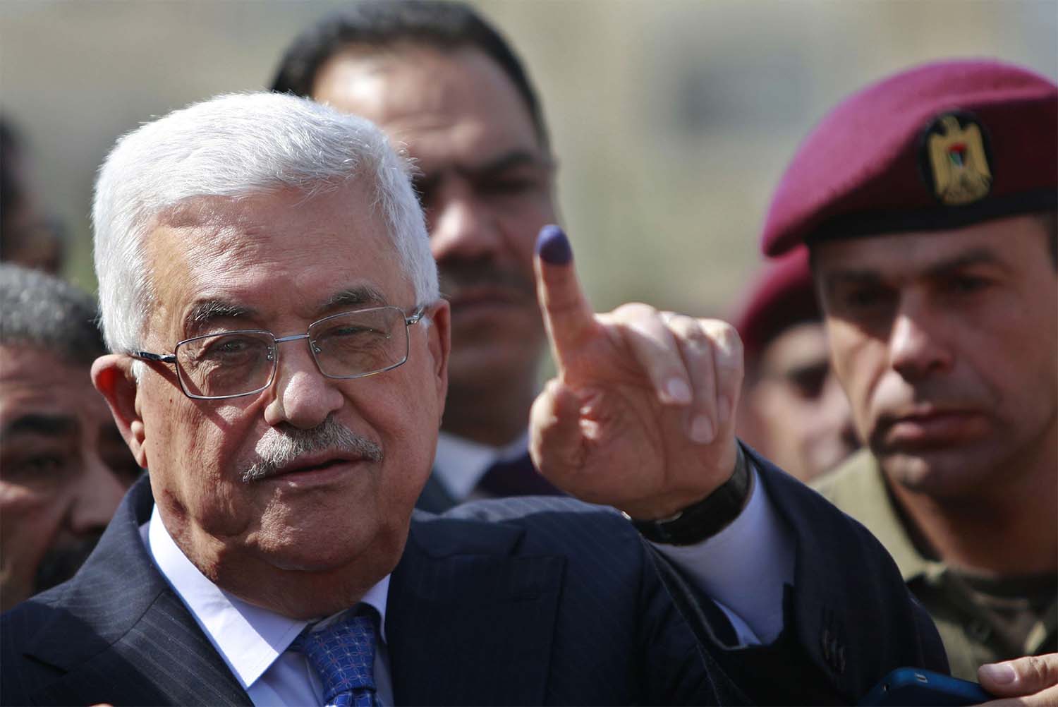 A pretext for Abbas to cancel a parliamentary election that his Fatah movement is expected to lose badly