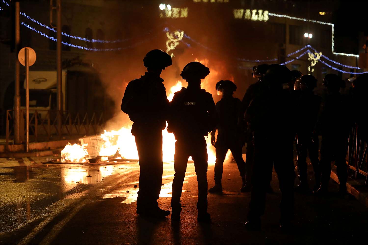 The Palestinian clashes with Israeli police began with the start of Ramadan