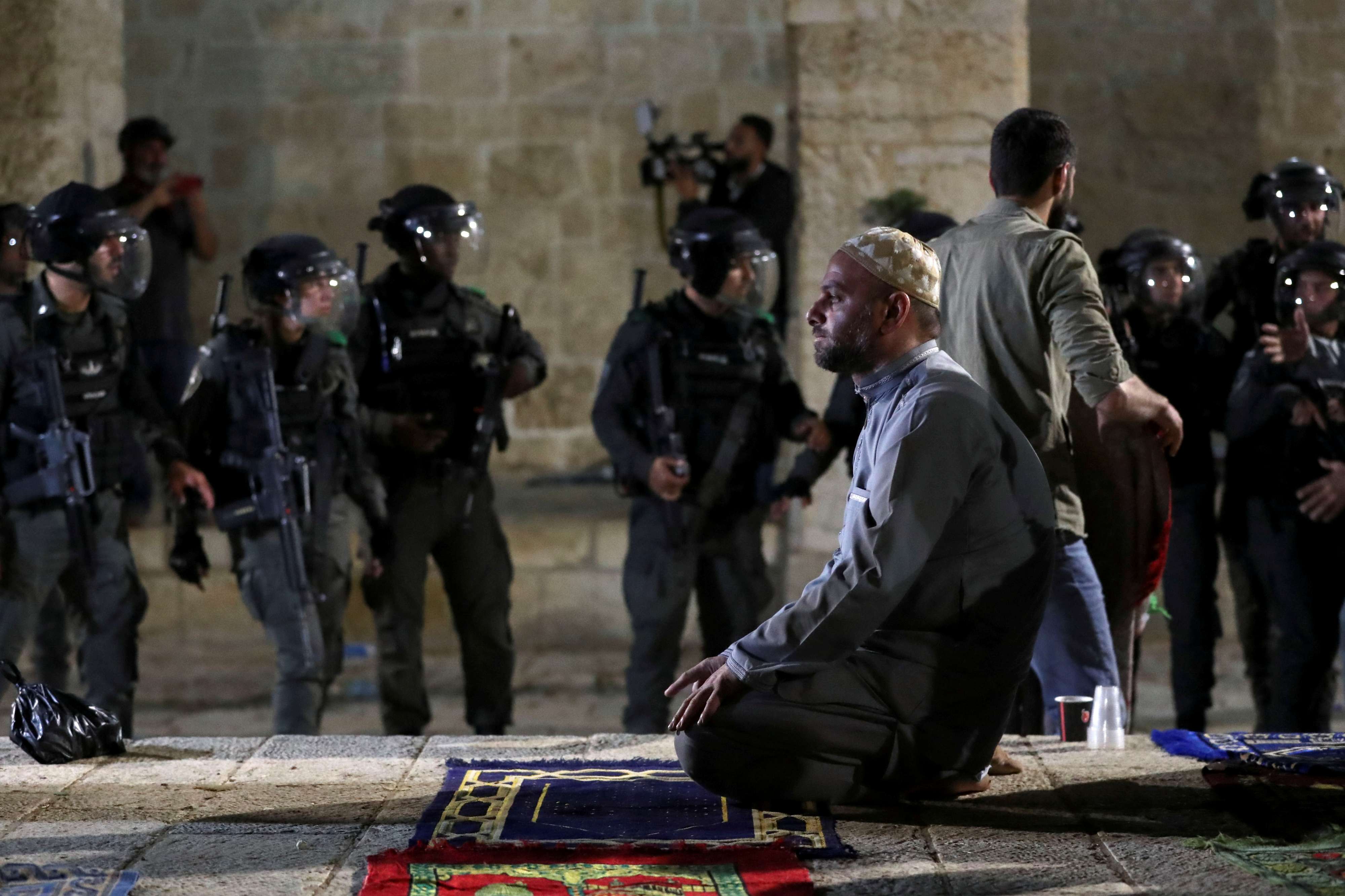 القوات الاسرائيلية مراست الاستفزاز بحق الفلسطينيين في القدس