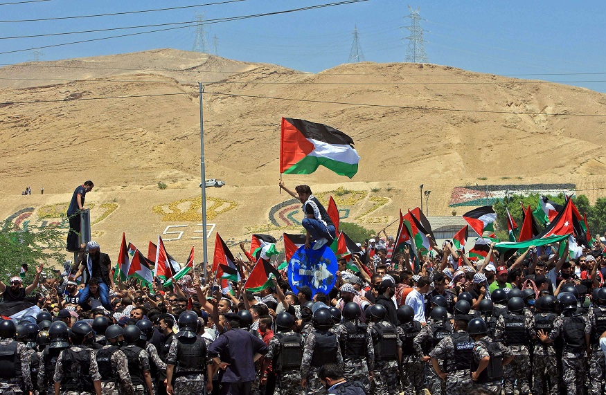 احتجاجات تعكس دعما شعبيا عربيا للفلسطينيين في مواجهة العدوان الإسرائيلي
