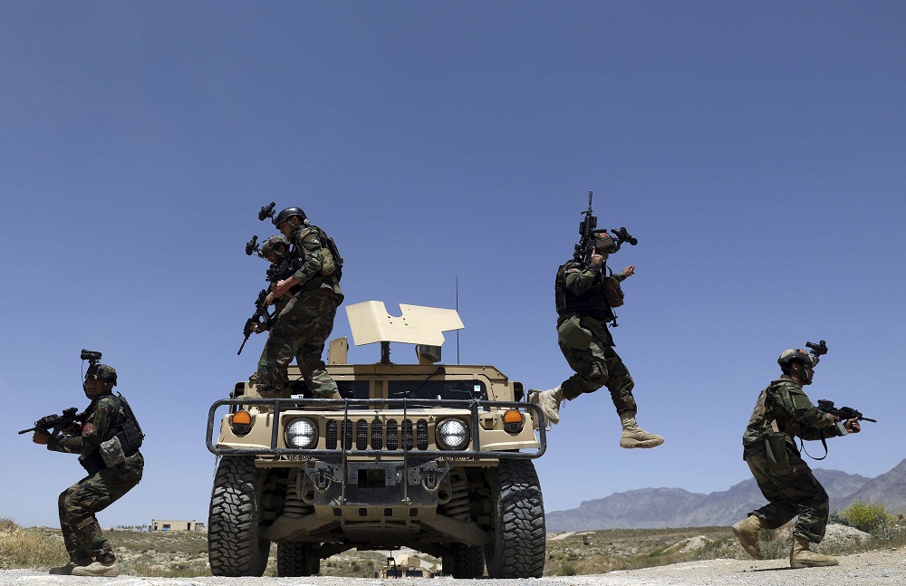 القوات الأميركية والدولية في أفغانستان