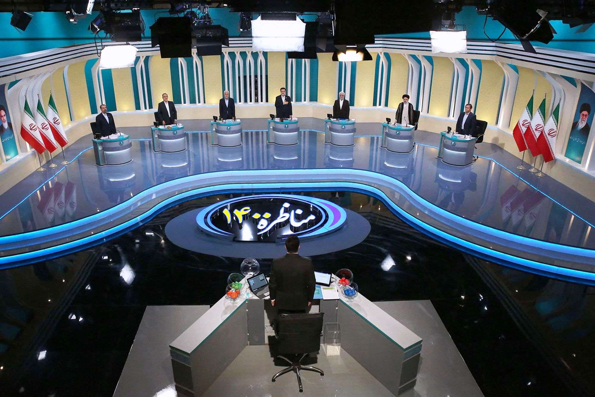 مناظرة بالانتخابات الرئاسية الإيرانية 