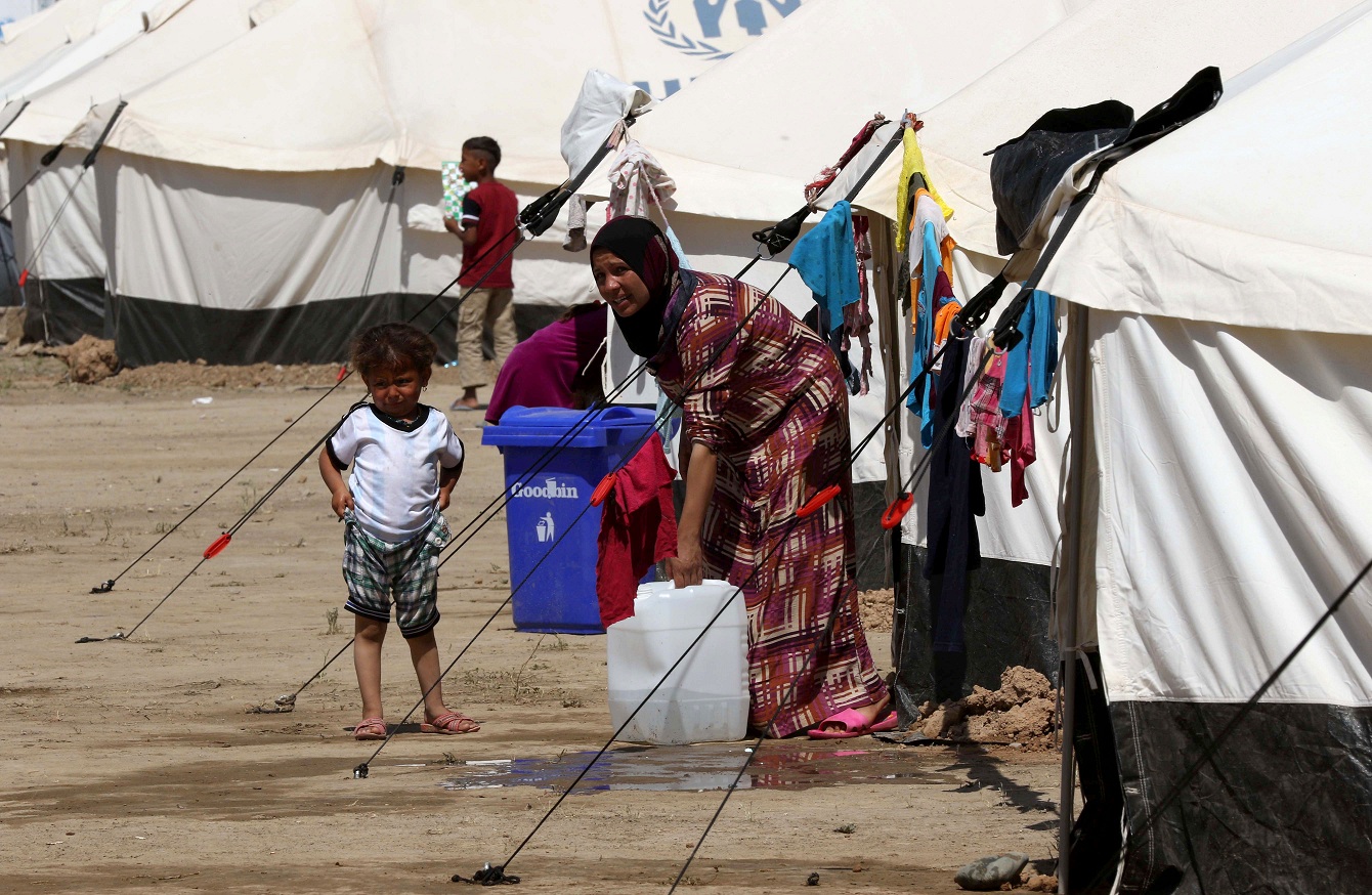 تركيا تتذرع باتخاذ المتمردين الأكراد مخيم مخمور للاجئين قاعدة  لعملياتهم لتوسيع تمددها في العراق