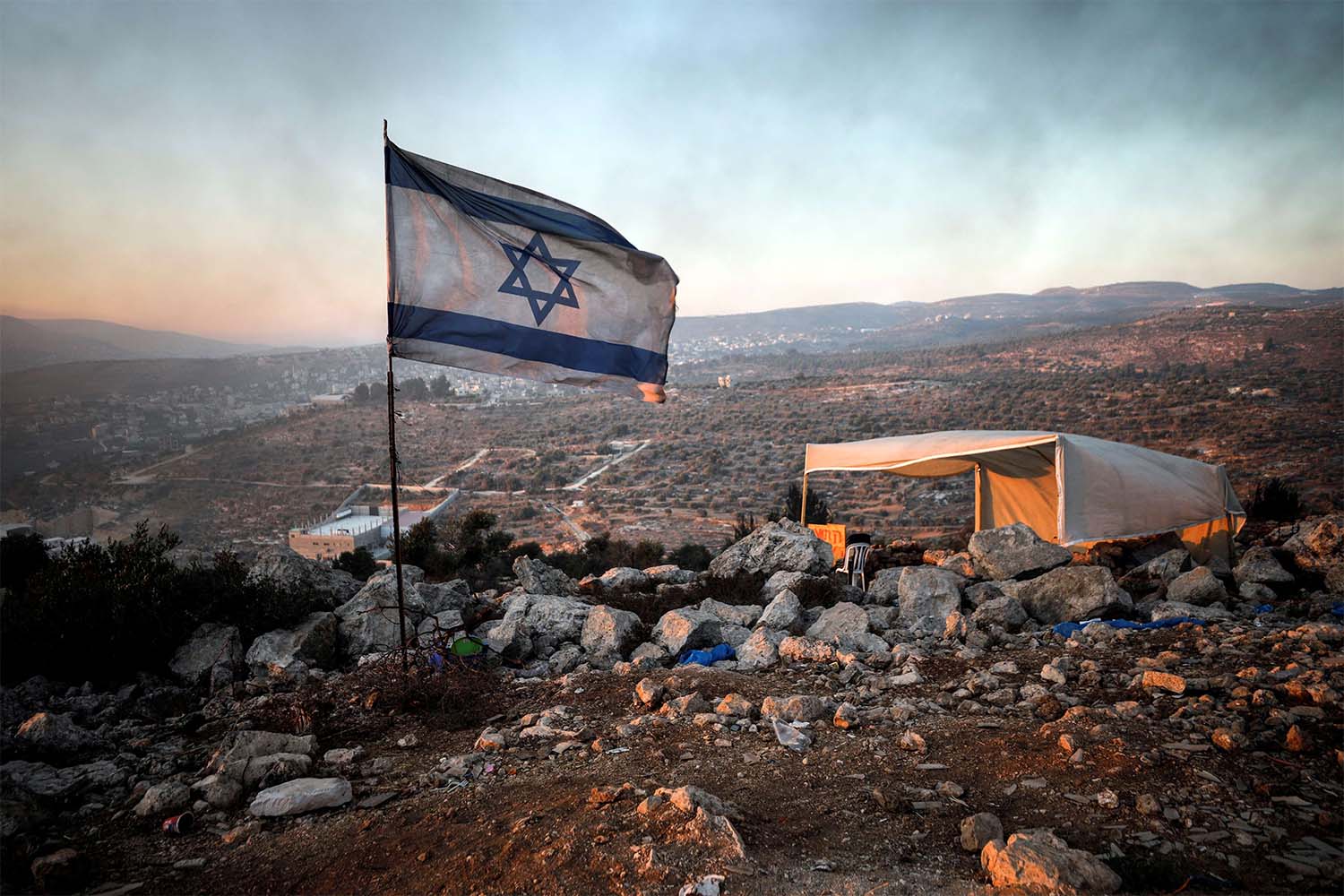 Givat Eviatar outpost was established without Israeli government permits in May