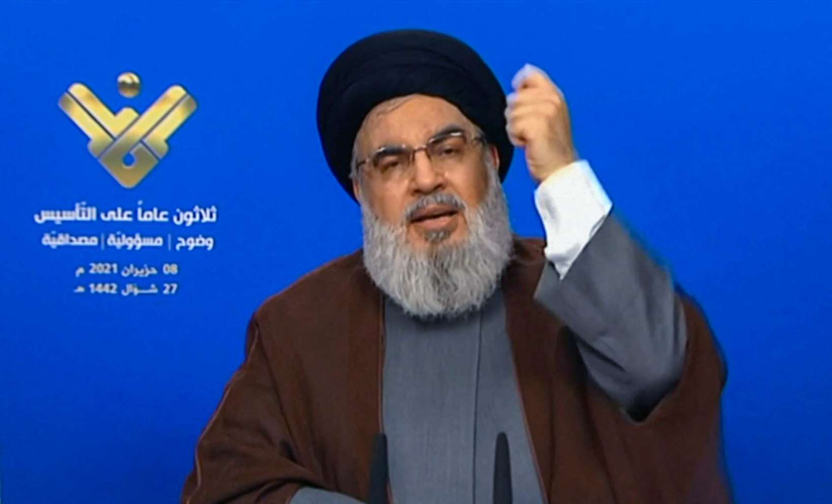 نصرالله: اذا لم تقم الدولة بدورها سنذهب إلى إيران ونتفاوض مع الحكومة الإيرانية 