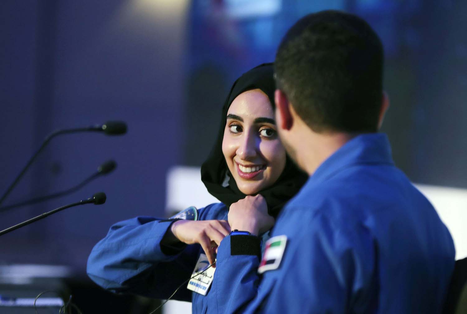 Matrooshi and her fellow countryman, Mohammad al-Mulla will train at NASA's Johnson Space Center