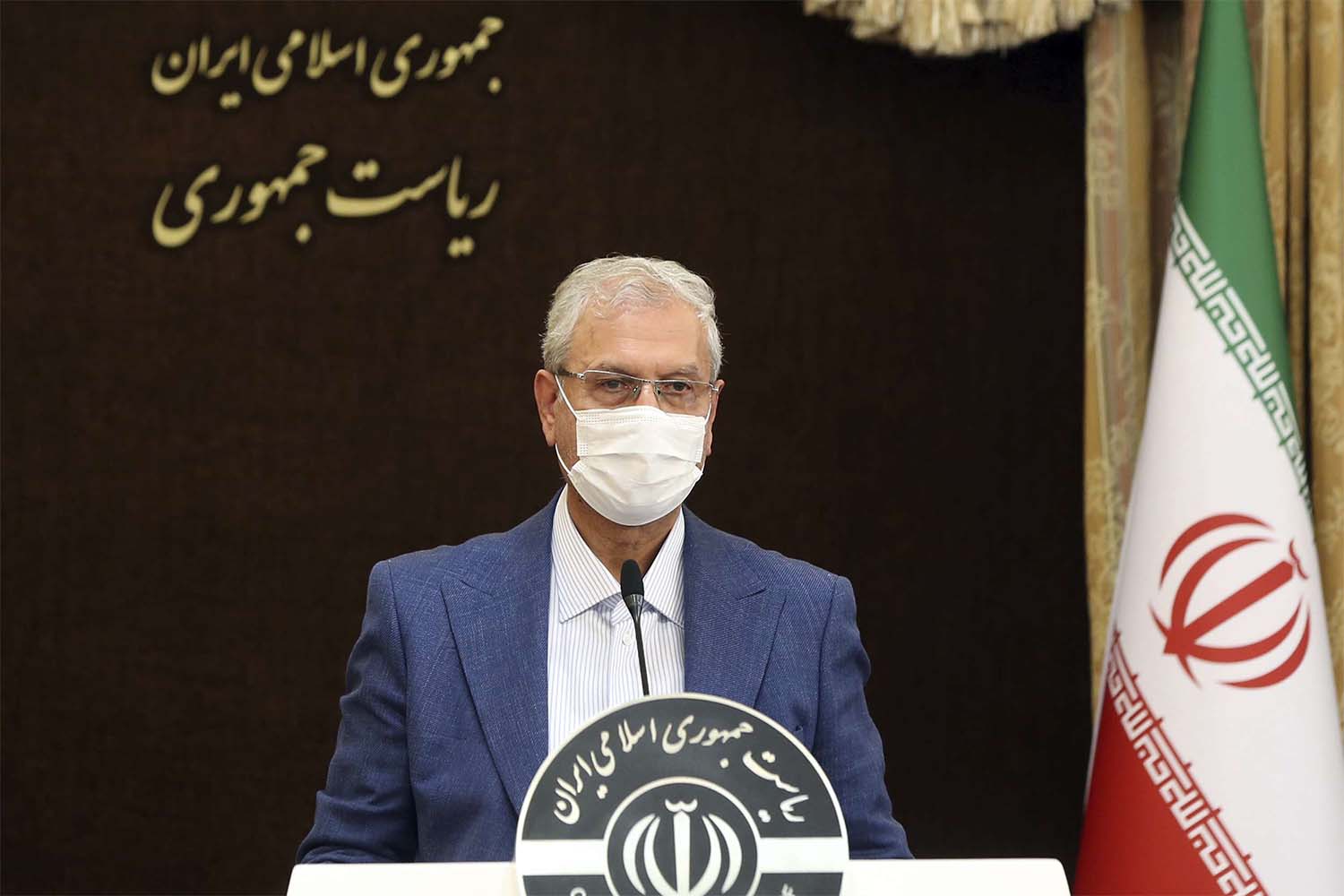 Iranian government spokesman Ali Rabiei 