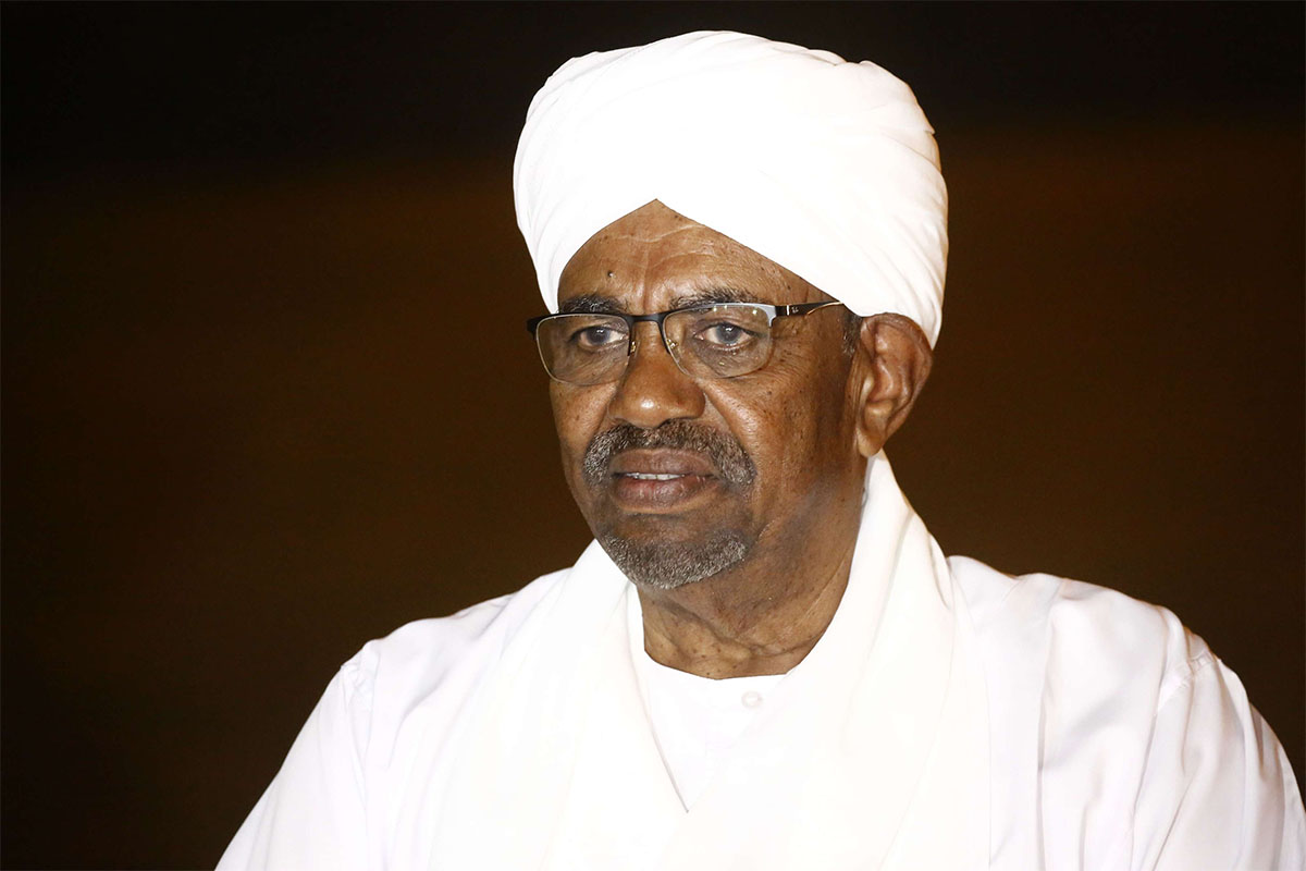 Bashir is currently imprisoned in Sudan