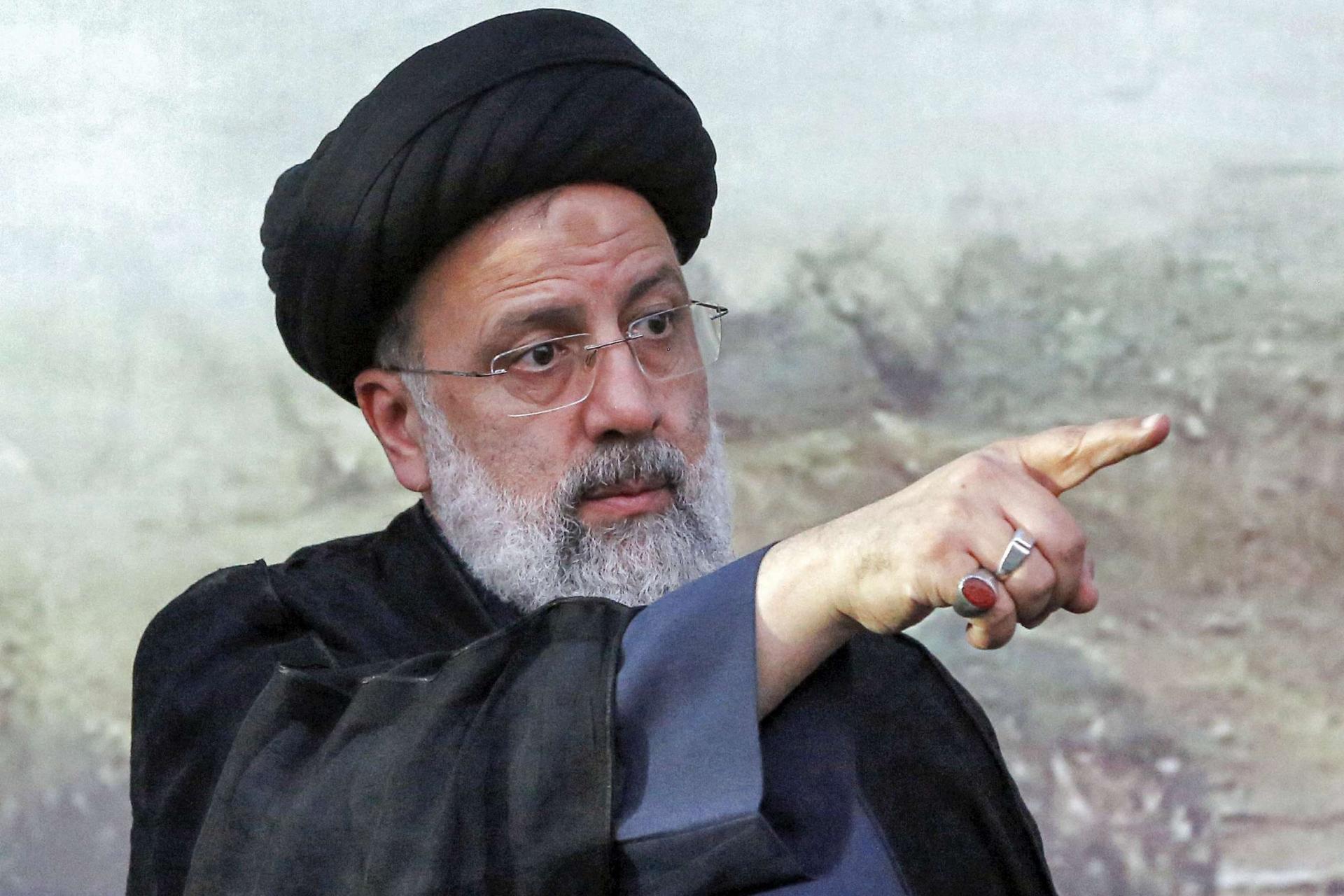 الرئيس الايراني ابراهيم رئيسي