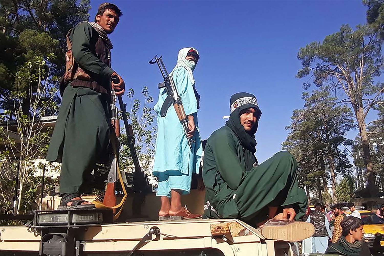 Taliban fighters