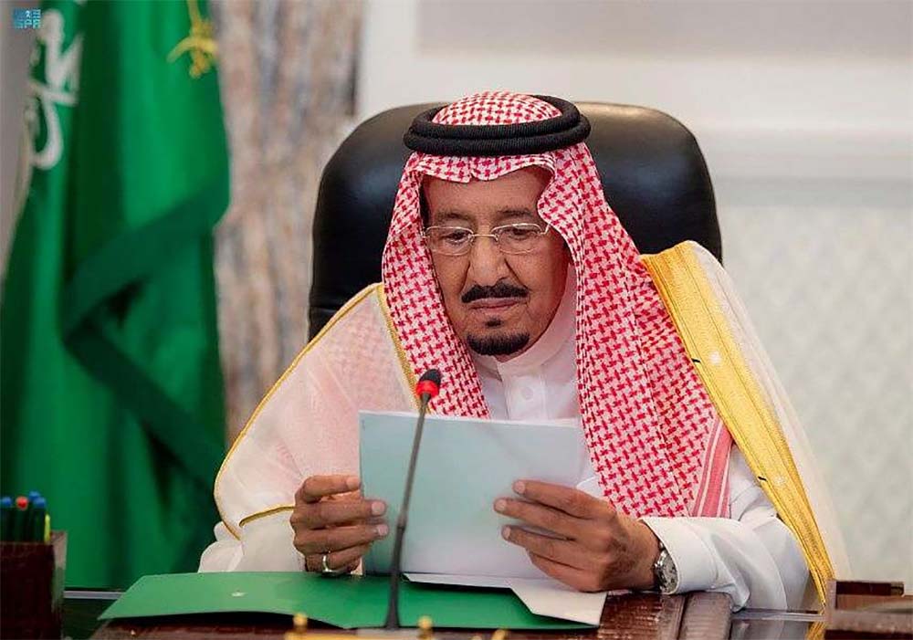 King Salman reiterated Saudi concerns about Iran's nuclear program