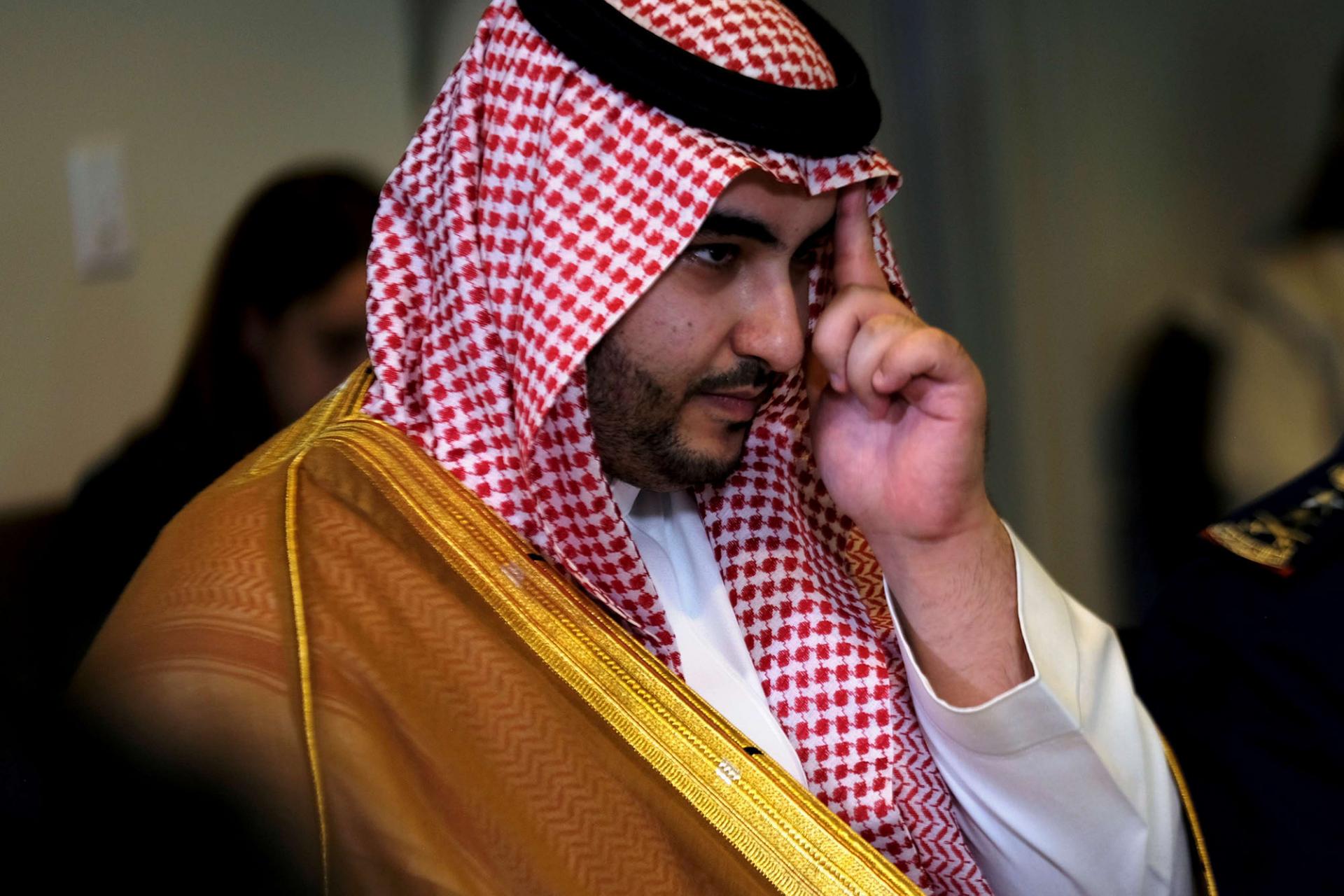  نائب وزير الدفاع السعودي الامير خالد بن سلمان