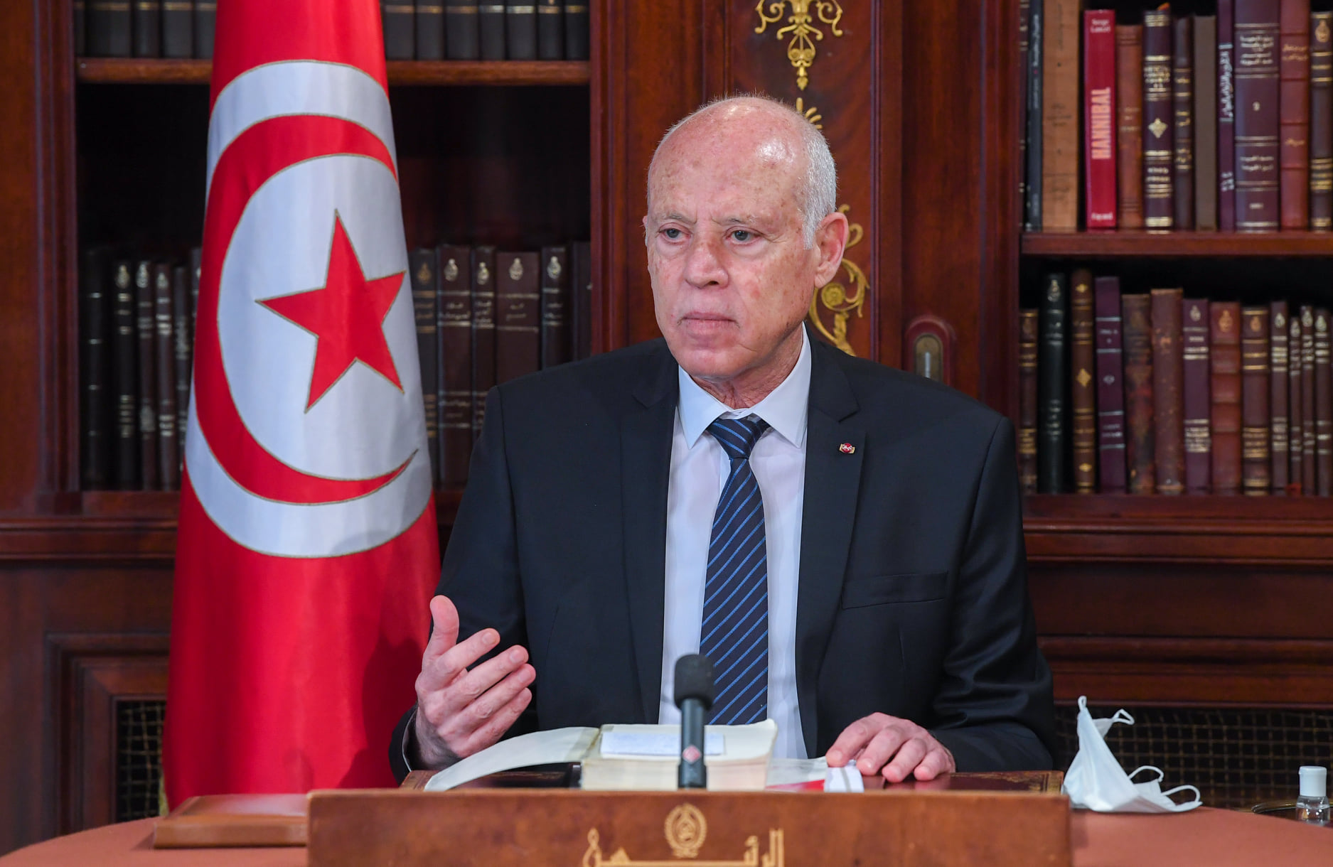 اجراءات الرئيس التونسي تؤسس لتغيير النظام السياسي وعزل النهضة الاسلامية وحلفائها