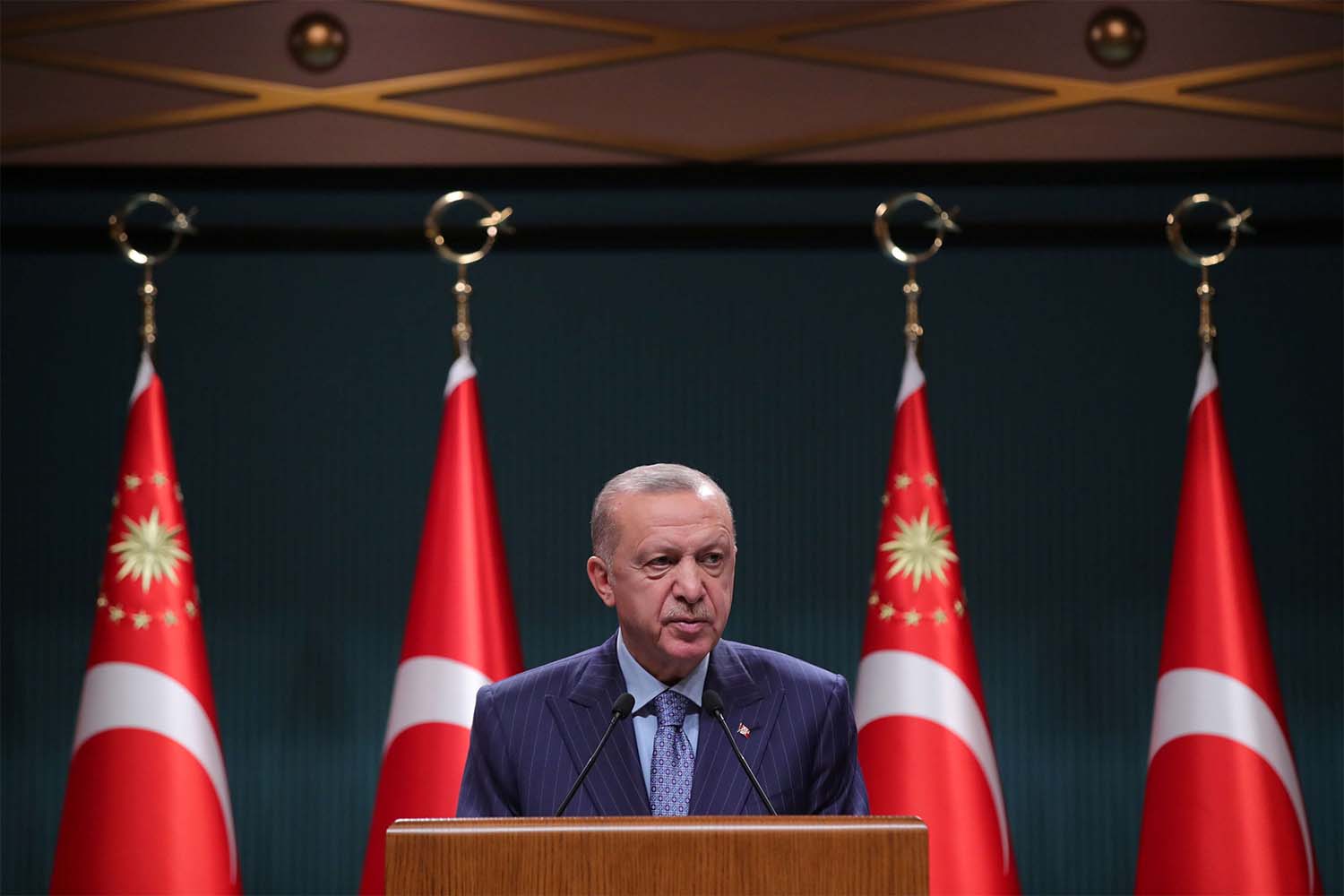 Erdogan portrayed Western ambassadors' initial statement as a direct attack on Turkey’s judiciary and sovereignty