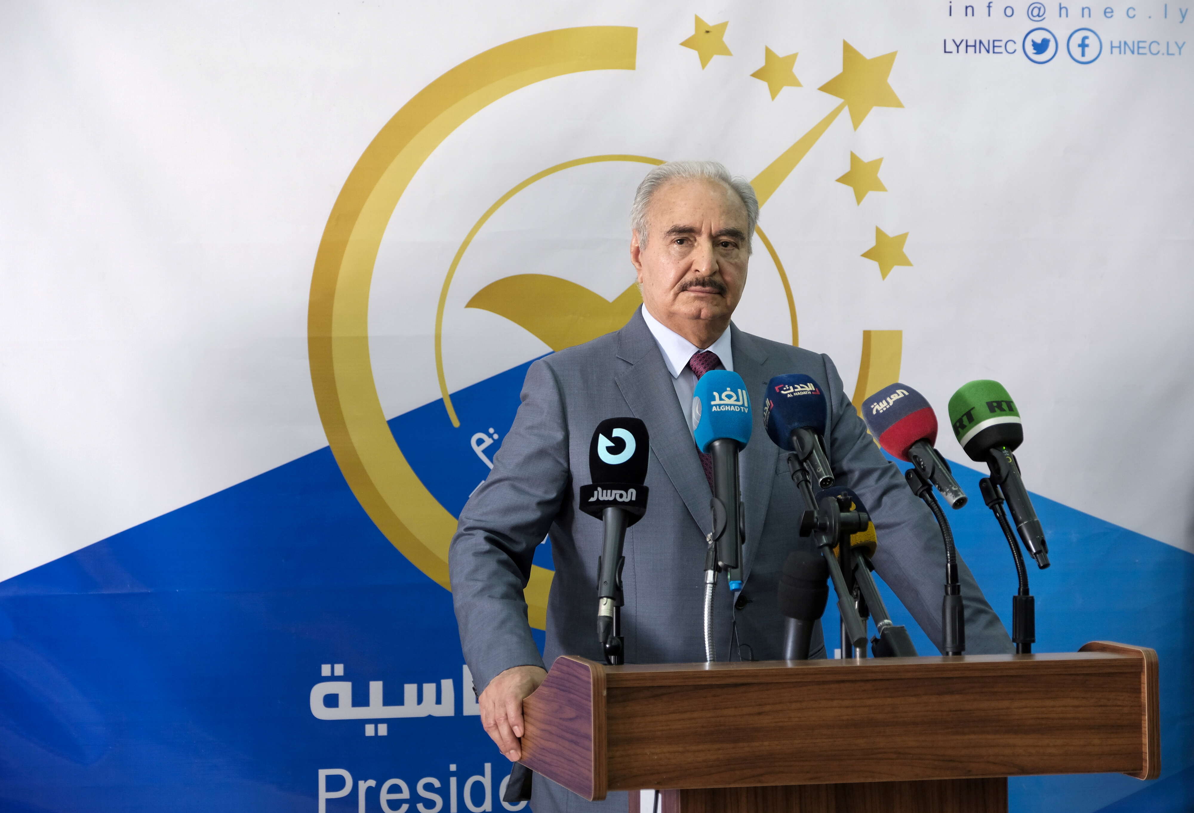 هل يؤثر حكم محكمة مصراتة على حظوظ حفتر في انتخابات الرئاسة؟