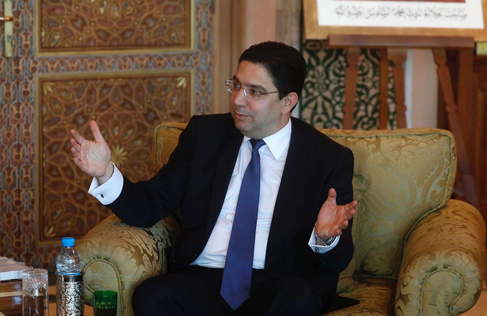 وزير الخارجية المغربي ناصر بوريطة