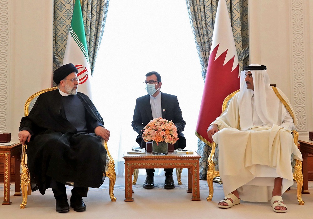زيارة رئيسي جاءت بدعوة من امير قطر
