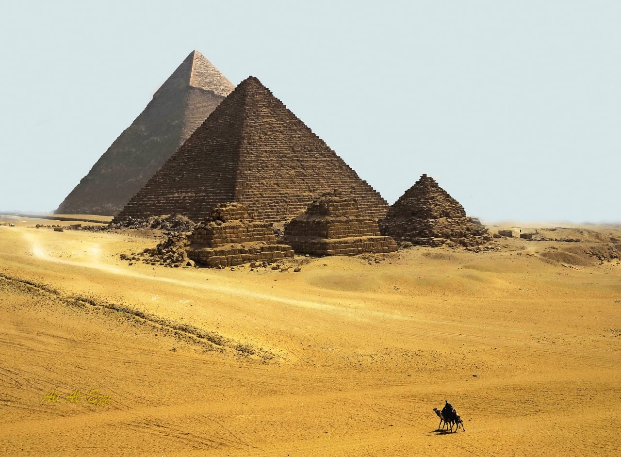  أحد أعماله االفوتوغرافية التي نفذها في مصر ونشرها الموقغ الرسمي ناشيونال جيوغرافيك