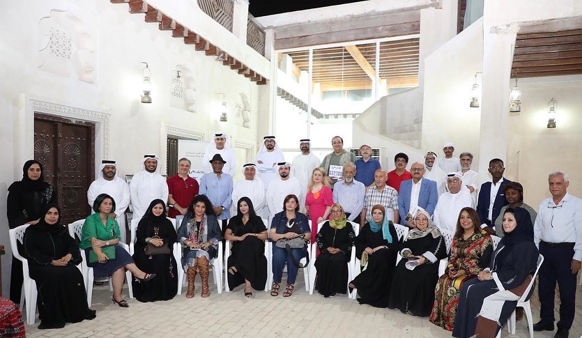 فنانون في حفل اطلاق المجلة بحلتها الجديدة