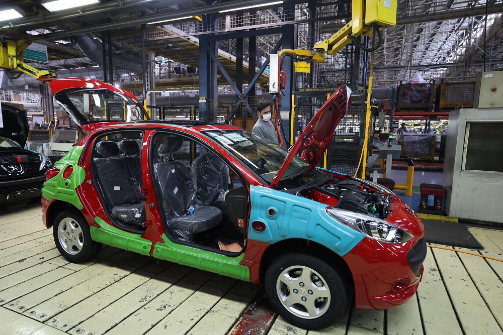 إيران خودرو تنتج حاليا أكثر من 500 ألف سيارة سنويا