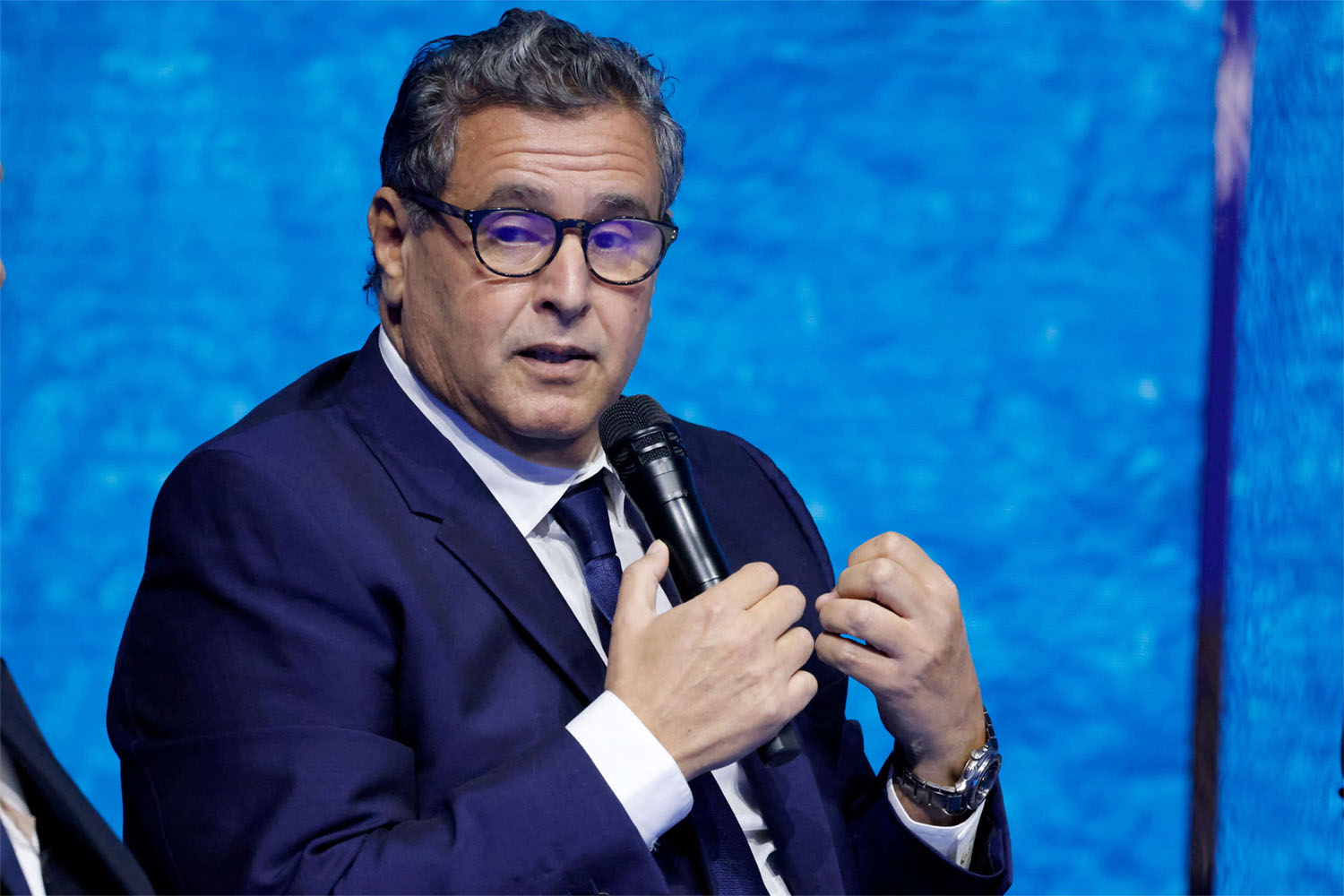Morocco's Prime Minister Aziz Akhannouch 