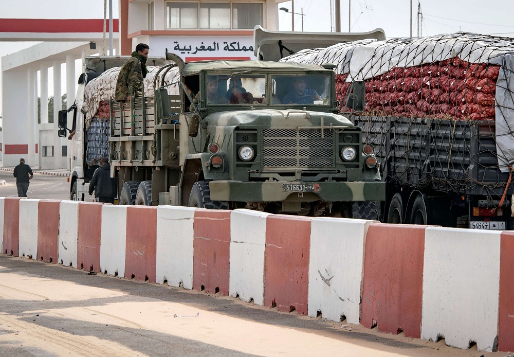 معبر الكركرات يعتبر الأكثر أمنا وانسيابا لحركة التجارة البرية للعمق الافريقي