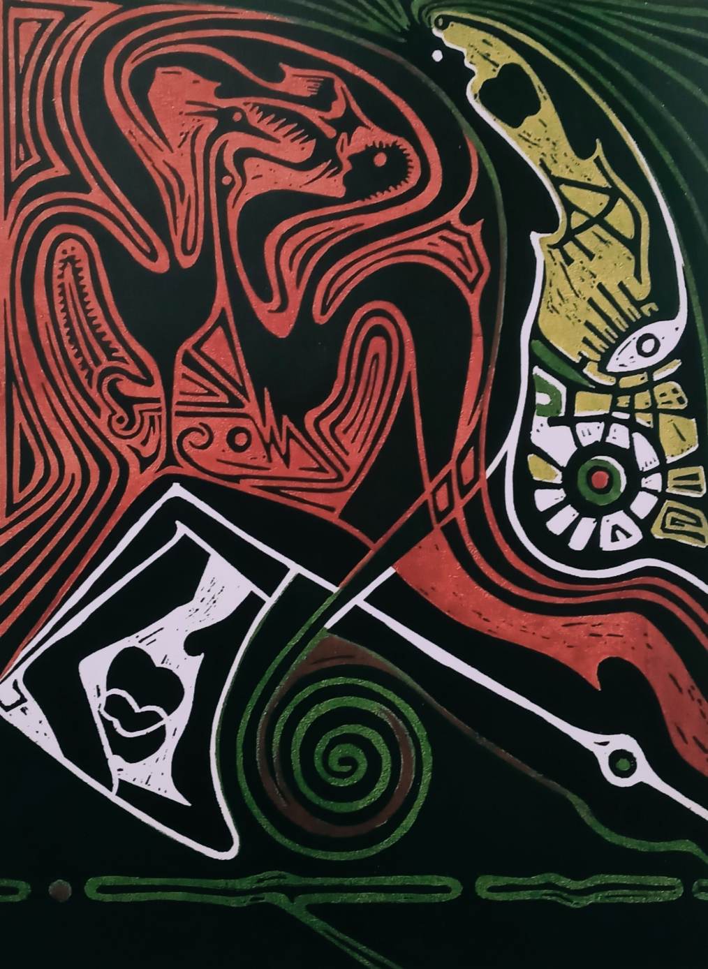 لوحة من معرض 'تداعيات'