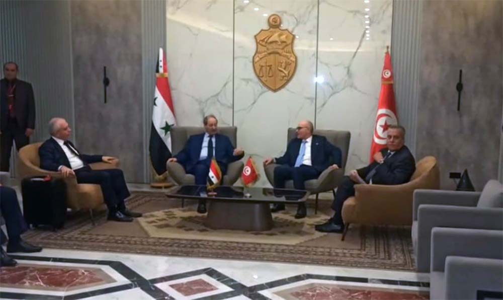 Mikdad is on a three-day official visit to Tunisia 