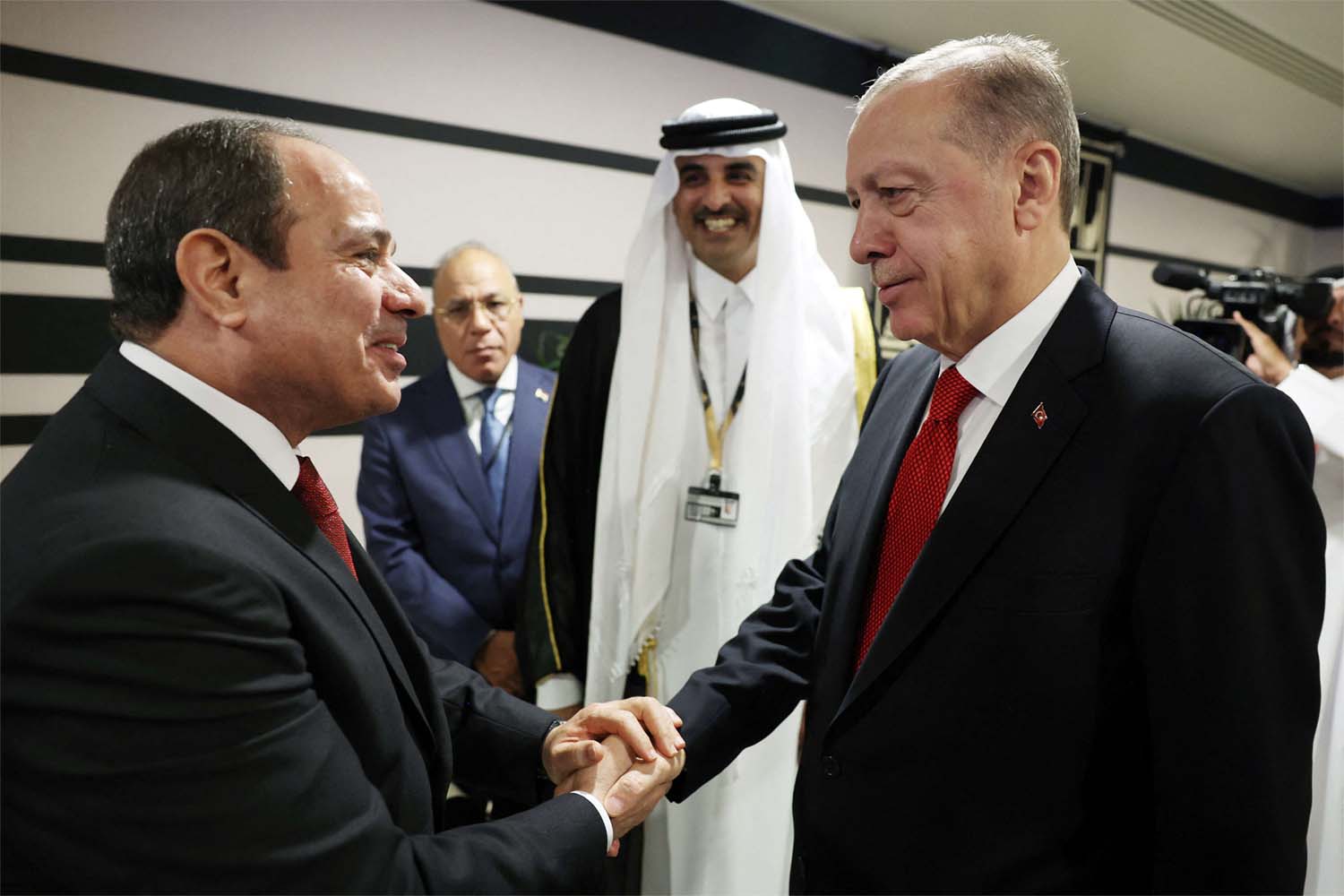 Sisi spoke with Erdogan in a phone call to congratulate him on his presidential win