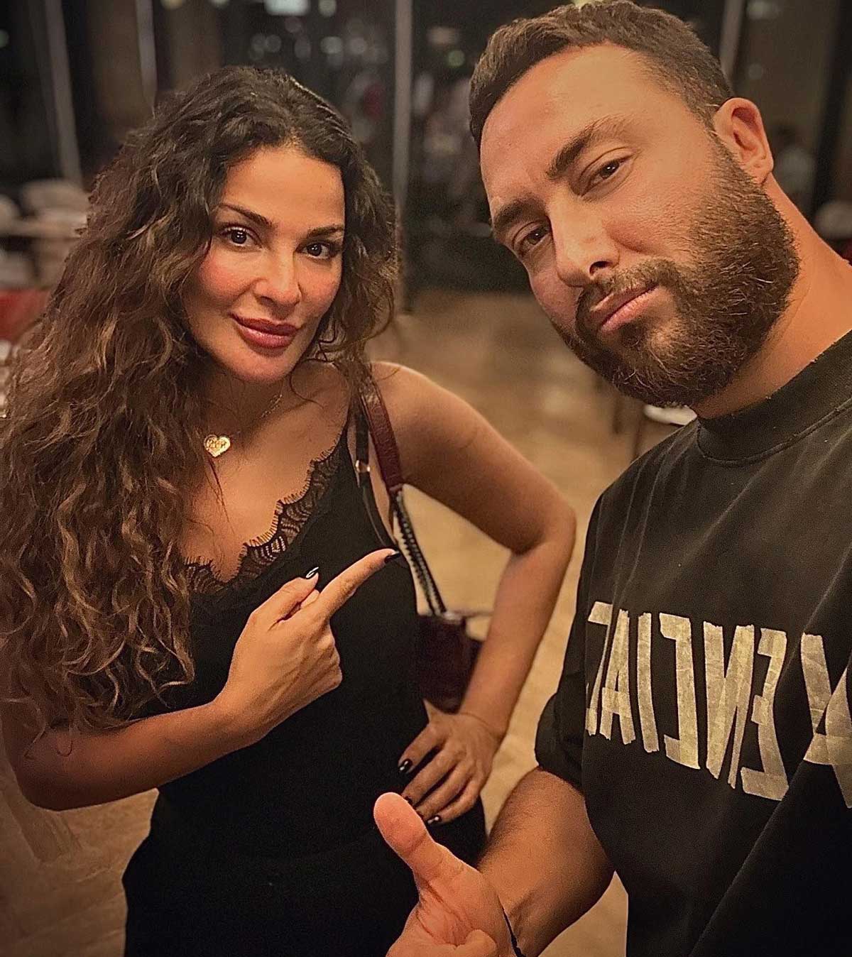 فيليب أسمر ونادين نجيم