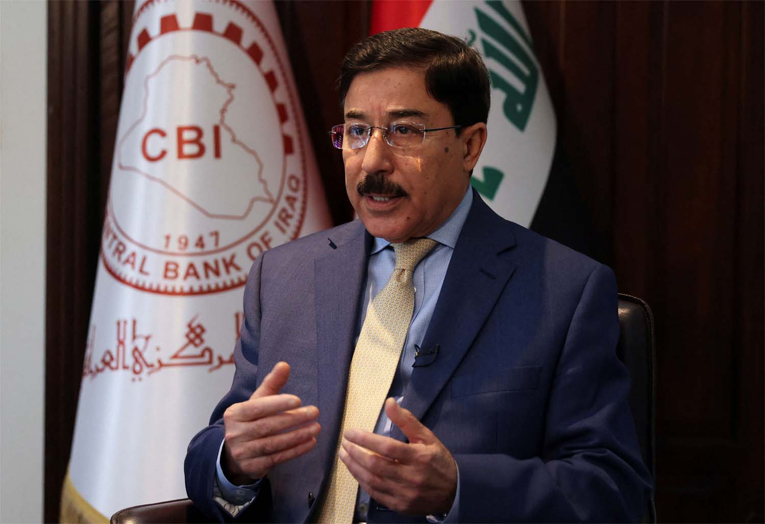 Iraqi central bank (CBI) Governor Ali Al-Allaq
