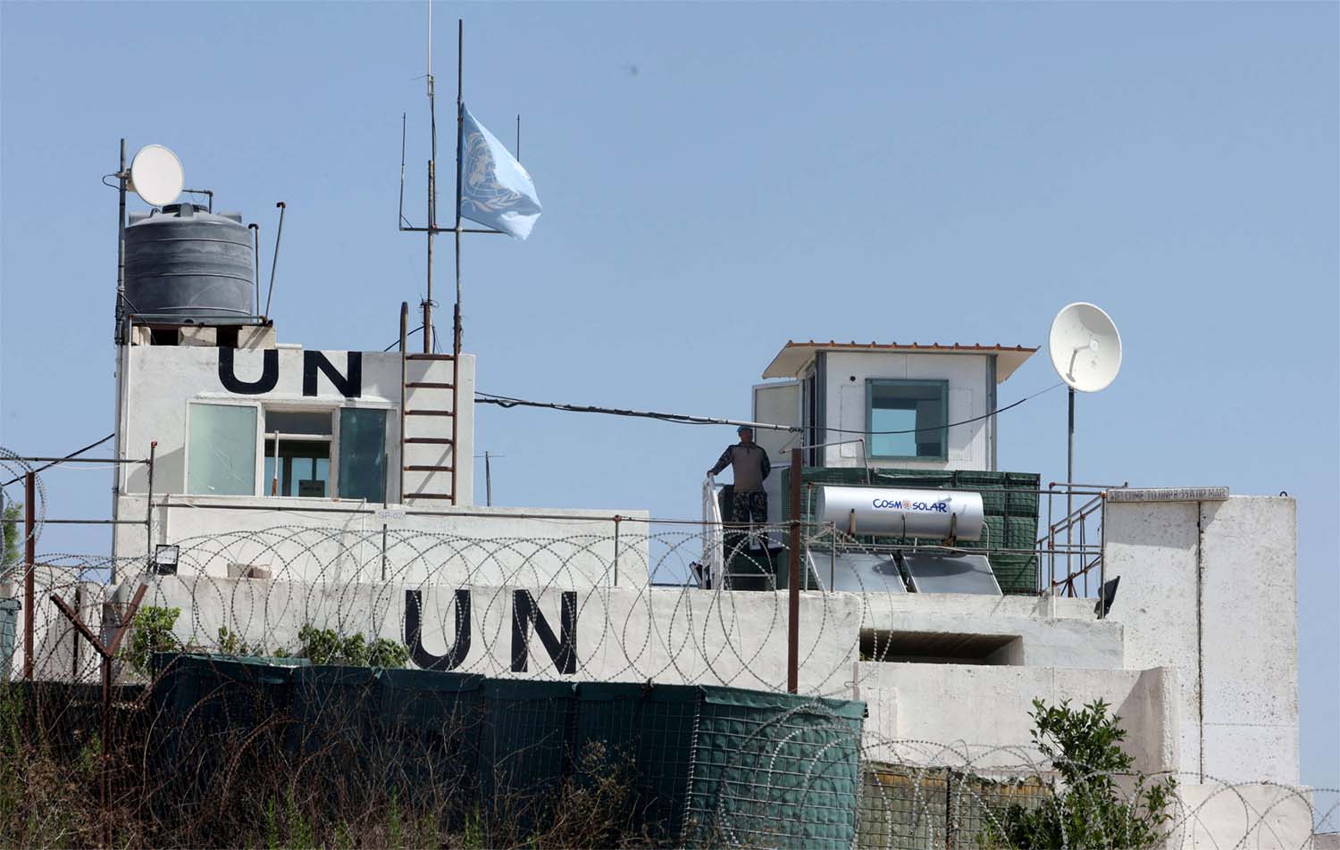 UNFIL patrols Lebanon's southern border with Israel