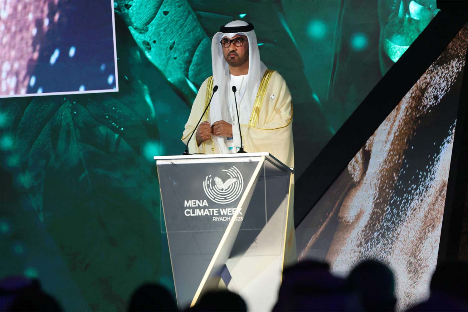 The president designate of COP28 Sultan Al Jaber