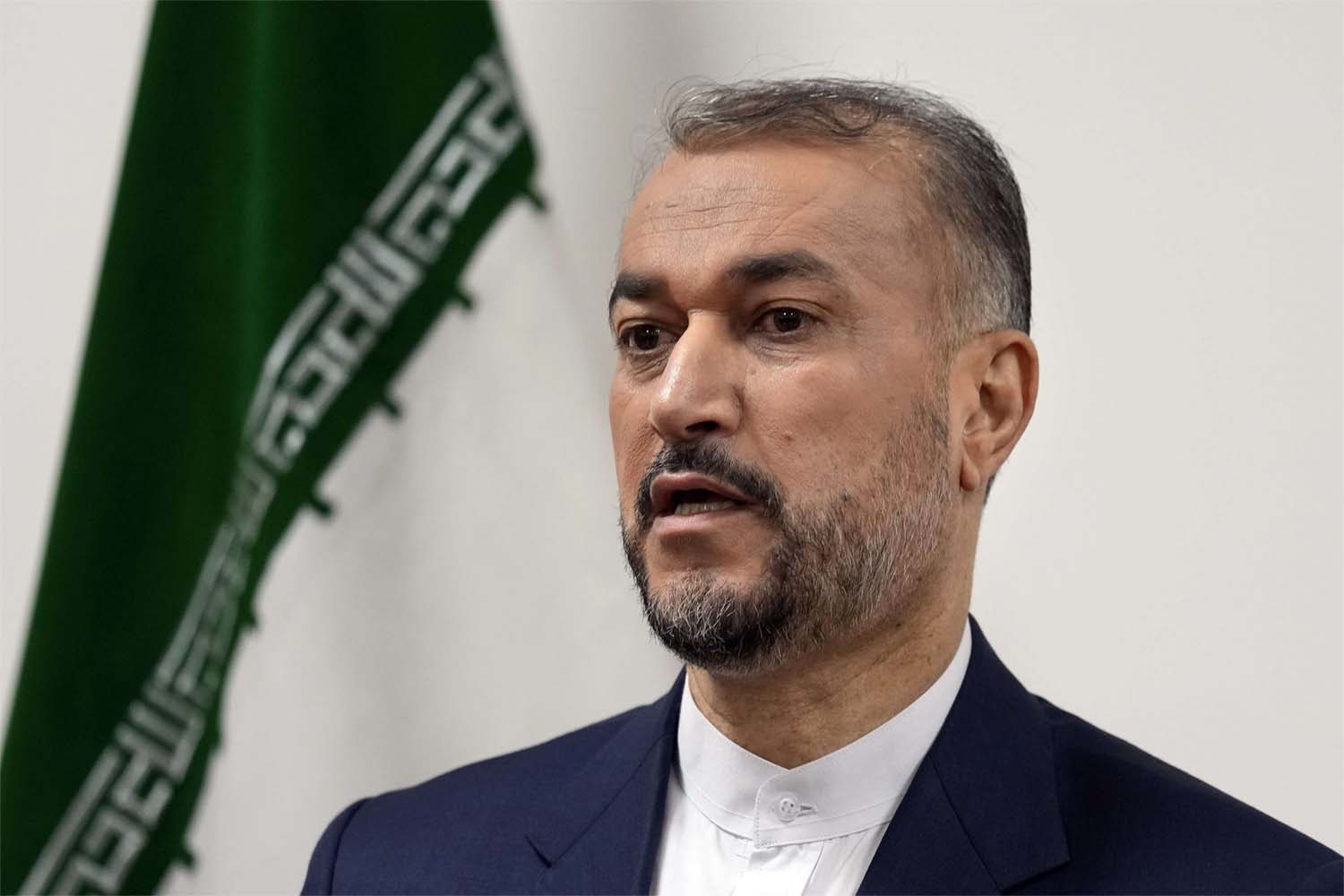 Iran's foreign minister Hossein Amirabdollahian 
