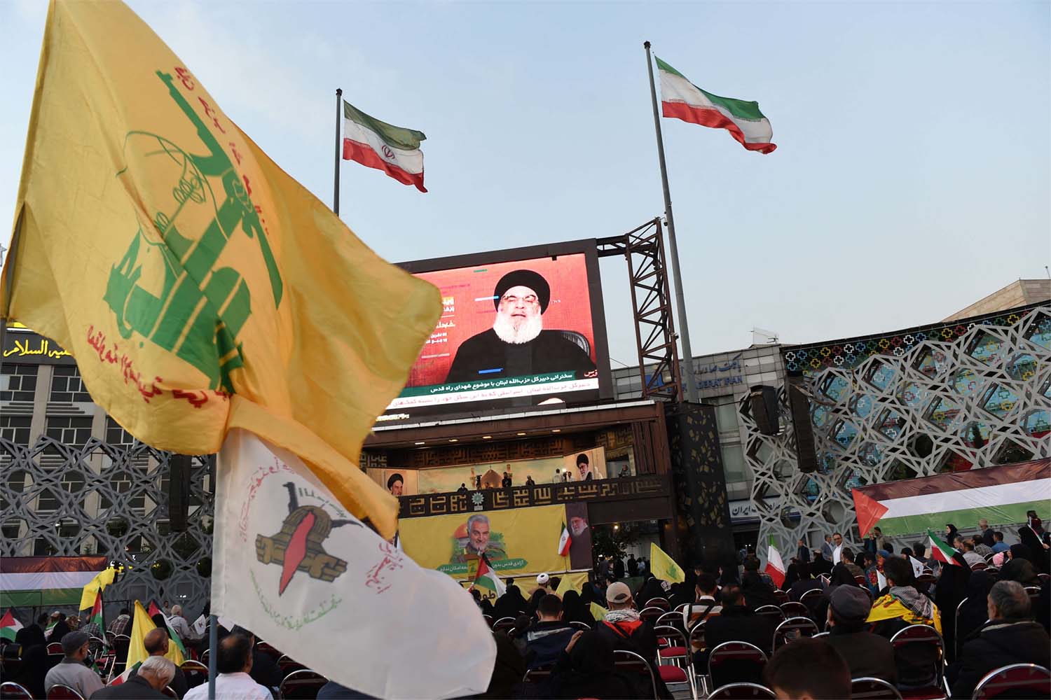 It is Nasrallah's first speech since the Israel-Hamas war erupted on October 7