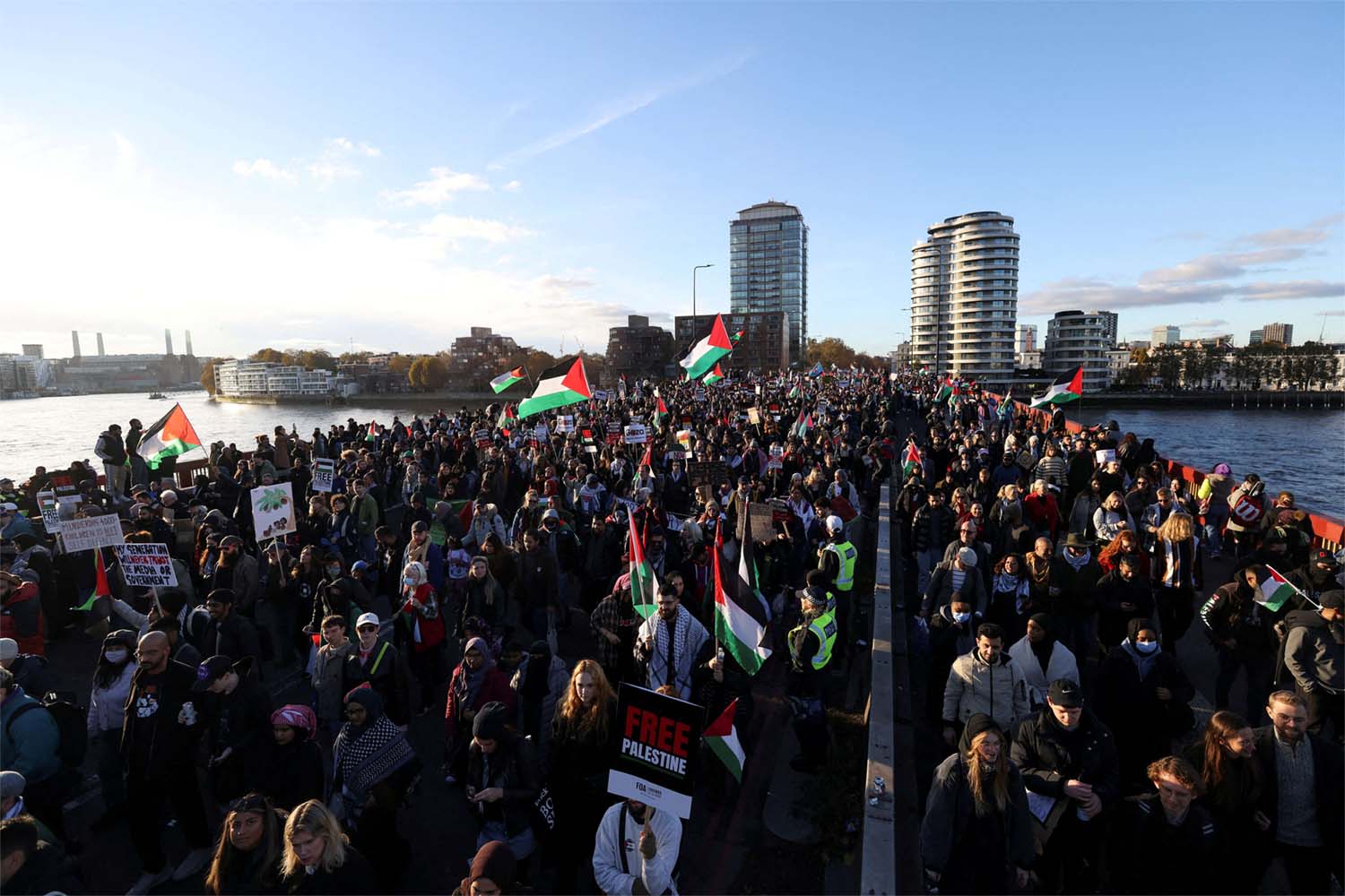A massive rally 