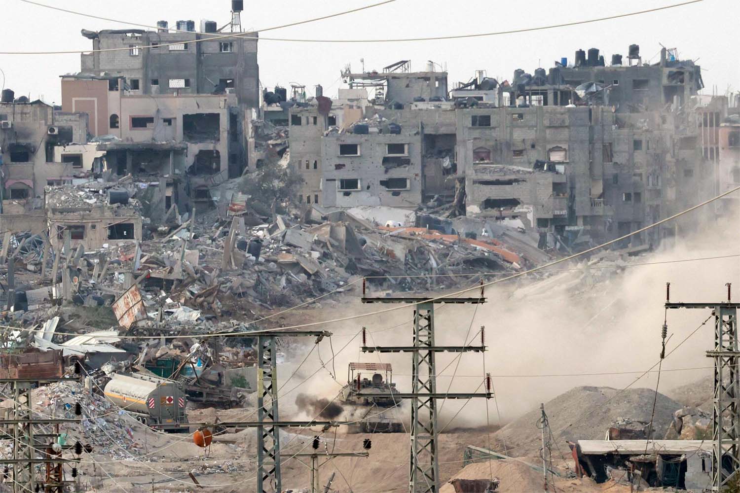 Israel laid much of the Gaza Strip to waste