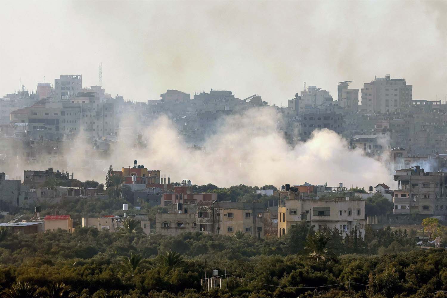 Netanyahu says Israel must have security control over the entire territory west of the Jordan River