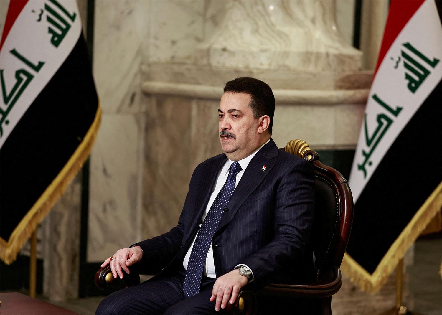 Iraqi Prime Minister Mohammed Shia al-Sudani 