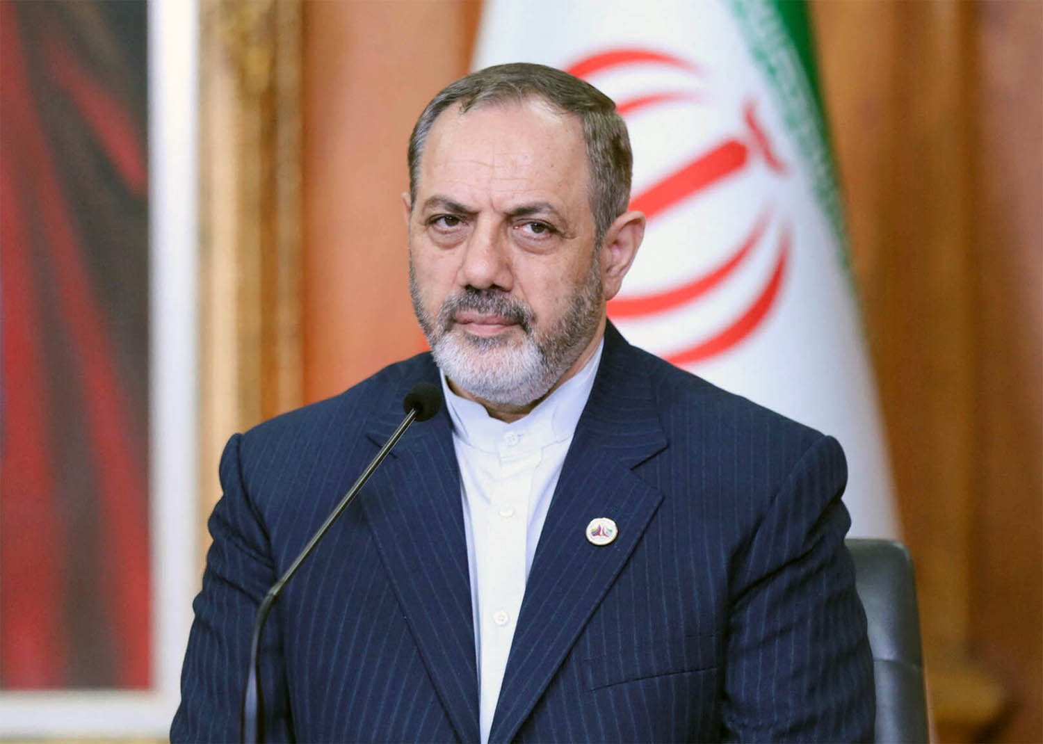 Iran's Defence Minister Aziz Nasirzadeh