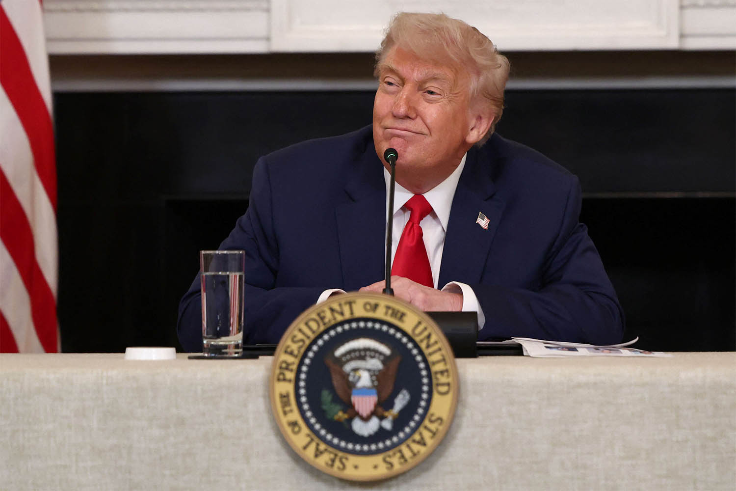 US President Donald Trump