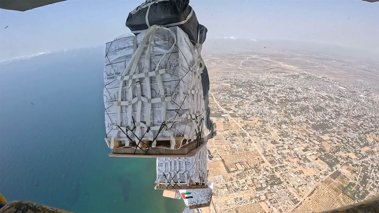 The UAE is steadfast to helping starving Palestinians in Gaza