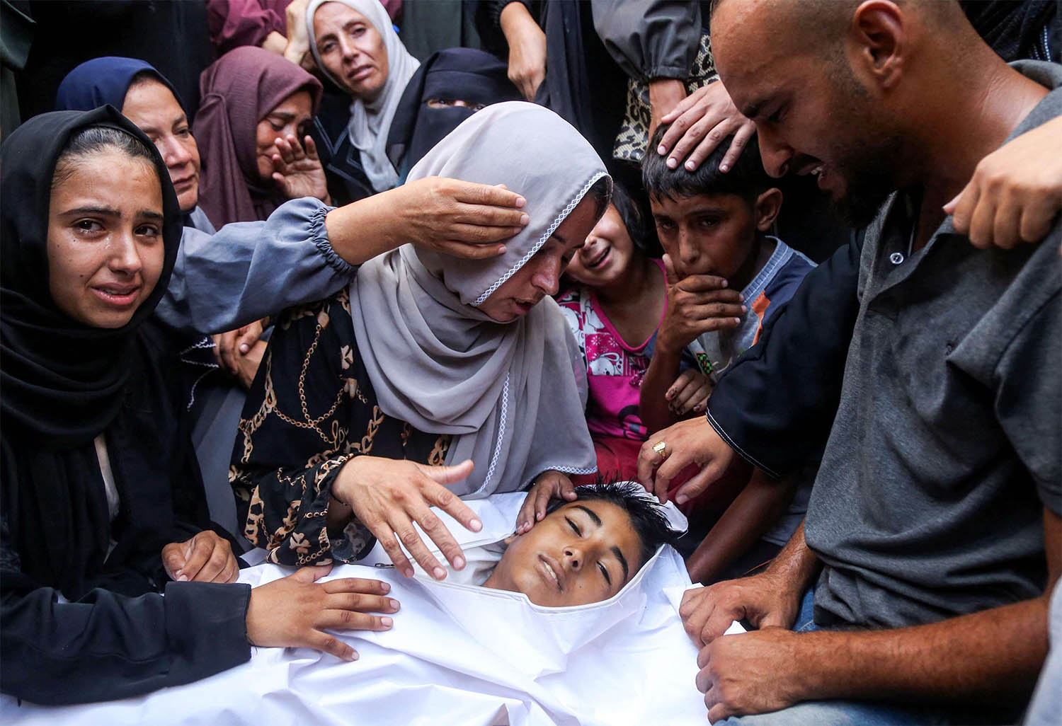 At least 67 Palestinians were killed by Israeli fire as they waited for UN aid trucks in northern Gaza on Sunday