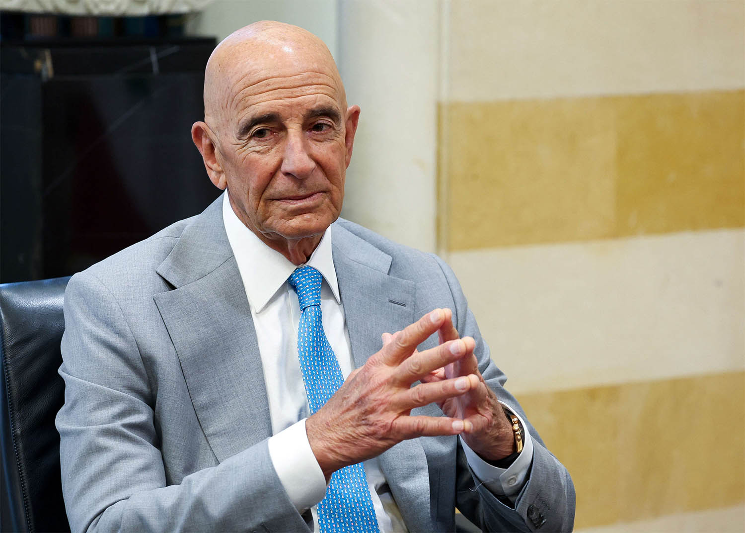US Ambassador to Turkey and US special envoy for Syria Thomas Barrack