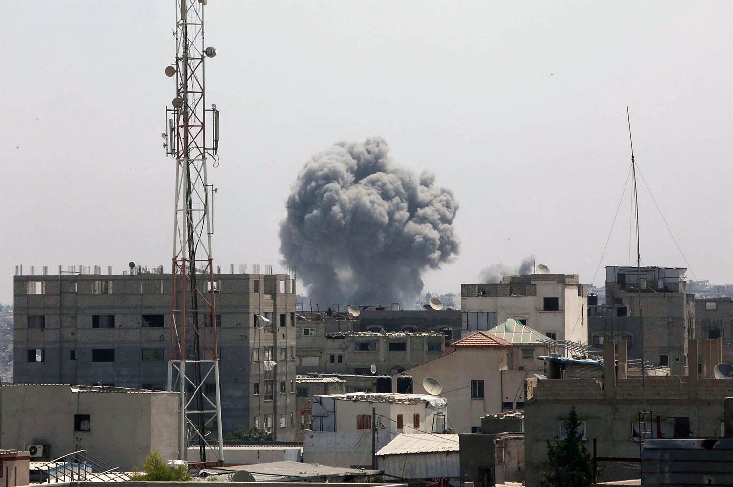 Merciless bombardments