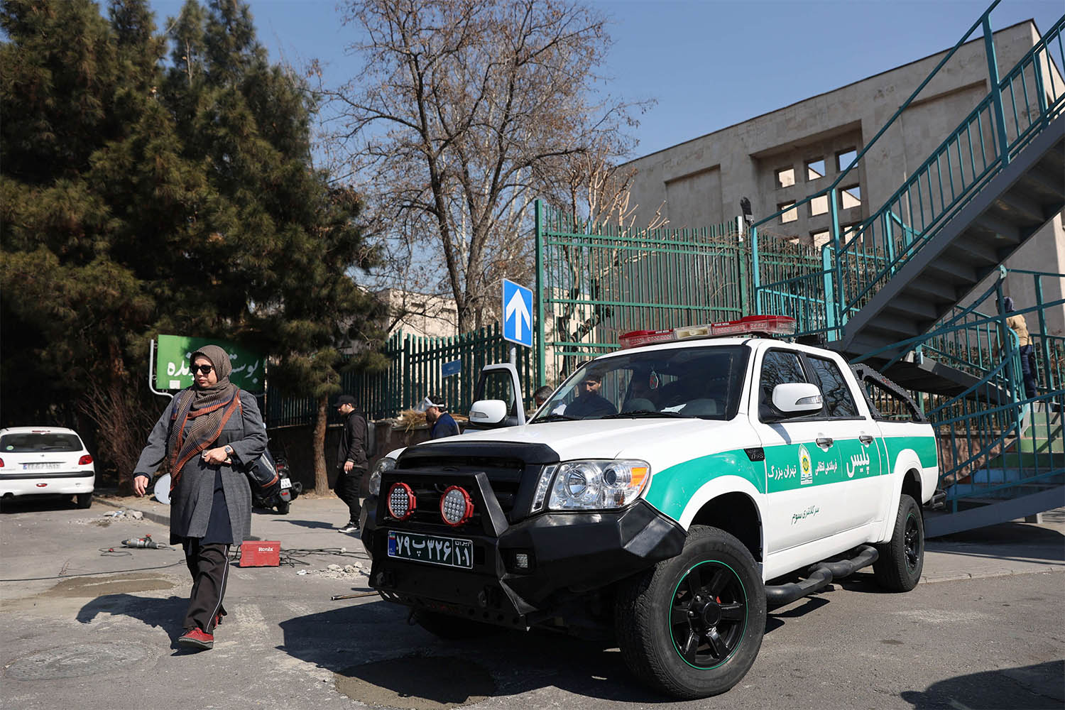 Police in Tehran